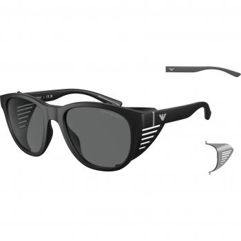 Emporio Armani EA4216U Col. 500187 Men's Sunglasses Black Size 56