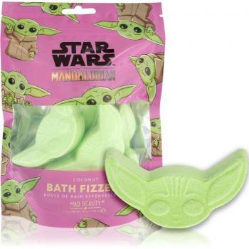 Bombas de baño Mandalorian The Child Bath Fizzers - Mad Beauty, 6 unidades de 30g cada una, con aroma y efervescencia inspiradas en el personaje Grogu de Star Wars