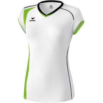 Erima Club 1900 Mujer Tirantes 2.0 Camiseta, todo el año, mujer, color weiß/Green gecko/Schwarz, tamaño 34