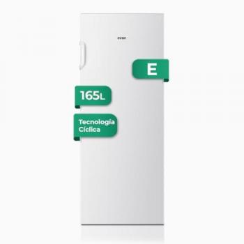 Congelador Vertical Svan SCV145501E 165L Blanco Eficiencia Energética Clase E Bajo Nivel Sonoro
