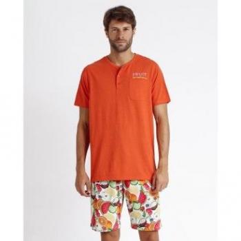 ADMAS Pijama Manga Corta Fruit Sensations para Hombre