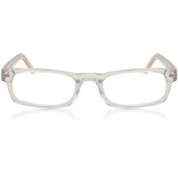 Gafas Recetadas para Hombre - Montura Completa Rectangular de Plástico Cristal con Lentes Anti-Azules - SmartBuy Collection