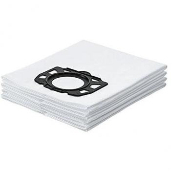 Kärcher Kit de Bolsas de Filtro de Fieltro Originales KFI 487, 4 Unidades, Doble Capa, Extremadamente Resistentes, Robustas, para Aspiradores en Seco y Húmedo WD