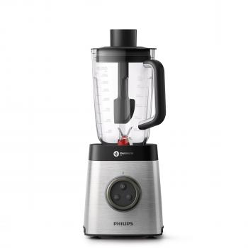 Philips Avance HR3653/00 - Batidora de Vaso, 1400 W, Jarra 2 L, Tritan, Acero Inox