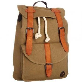 Oill Festi Abbi Backpack - Mochila de lona unisex, color verde, talla Uni