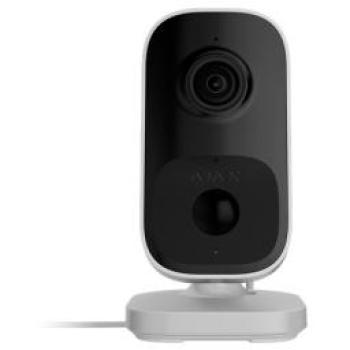 Cámara IP Ajax IndoorCam 4MP Wi-Fi con Visión Nocturna, Audio Bidireccional y Detección PIR - Color Blanco