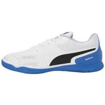 Zapatillas de fútbol sala Puma Truco III Blanco y Azul para hombre