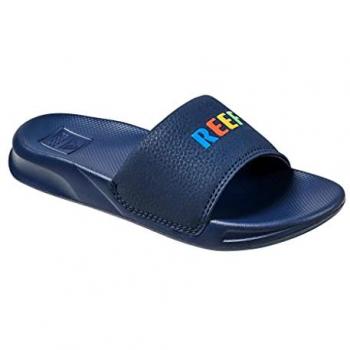 Sandalias Reef One para niños, color azul, modelo deslizante, talla 19 EU