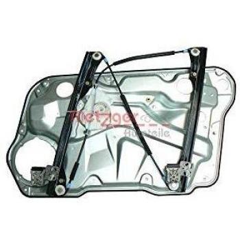 Elevalunas mecánico delantero izquierdo Metzger 2160072 para VW Bora y Golf sin motor eléctrico
