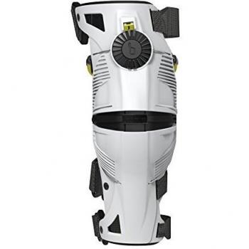 Mobius Rodillera Ortesis X8, Blanco/Amarillo, 40,6cm-45,7cm