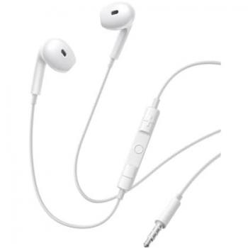 Baseus Encok HZ19 Wired Earphones - Moon White, 3.5mm Semi-In-Ear for Xiaomi, Samsung, Huawei Mobile Phones and Laptops