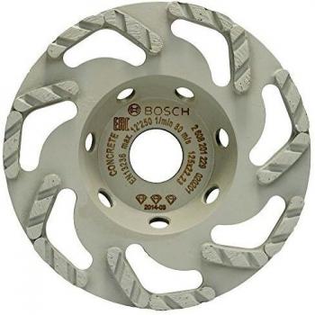 Bosch 2 608 201 229 - Muela de vaso de diamante Best for Concrete - 125 x 22,23 x 4,5 mm