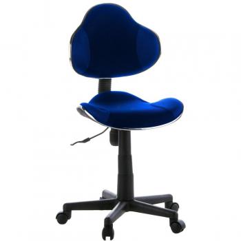La Silla Española Gijón Oficina, Poliéster, Azul, 54x56x95.50 cm
