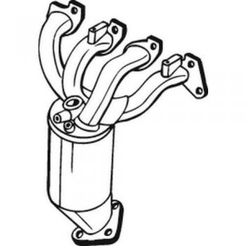 Catalizador BOSAL 090-721 para Opel Corsa, Astra H, Meriva y Tigra TwinTop 1.4/1.8 16V