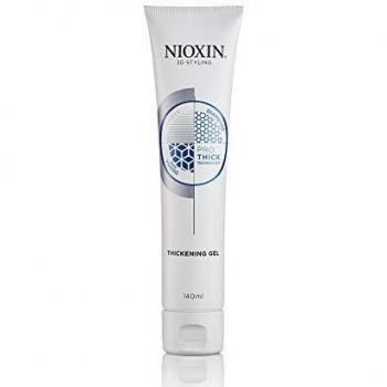 Nioxin 3D Styling, Estilismo para el Cabello, Elige: Fijación, Volumen o Cuidado en Seco, Gel Texturizante para Moldear y Peinar Cabellos Finos, Cortos y Medios, Thickening Gel, 140 ml
