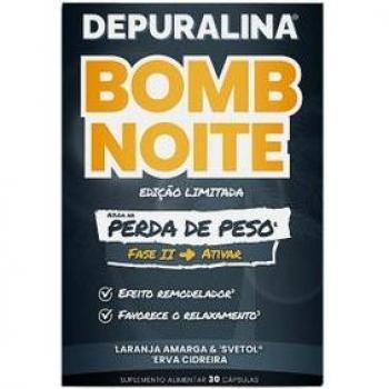 Depuralina Night Detox Bomb 30 Capsules