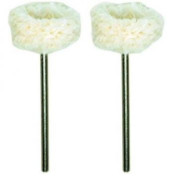 Proxxon Micromot Cotton Polishing Discs, Ø22 mm, 2 pcs