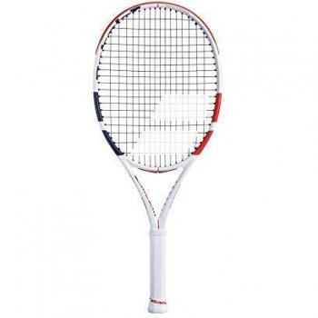 BABOLAT Pure Strike Junior 25 S C Raqueta, Juventud Unisex, Blanc Rouge Noir
