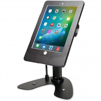 Dual Security Kiosk Stand for Tablets 9.7 - Black