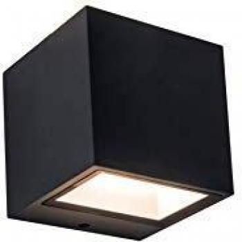 Aplique LED exterior Gemini 8,8 cm, 9W, 850 lúmenes, luz blanca neutra 4000K, efecto ascendente y descendente