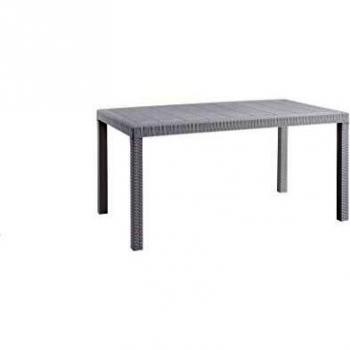 Bica 9094 Houston Mesa Blanca, 150 x 92 x 9 cm, Blanco, 150 x 90 x 74 cm