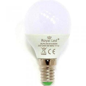 Royal Led LAMPARA ILUMINACION LED ESFERICA E14 5W 500LM 6400K 110923