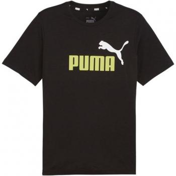 Camiseta Puma Essentials Manga Corta con Logo de 2 Colores