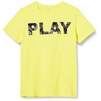 NAME IT Nkmhany SS Top Box Camiseta, Centro De Atención, 134-140 para Niños