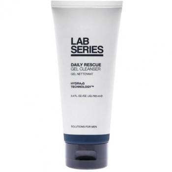 Lab Series Daily Rescue Gel Cleanser 100ml - Gentle Foaming Face Wash for Men