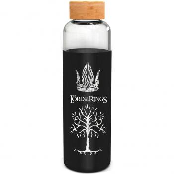 Botella de Cristal con Funda de Silicona El Señor de los Anillos 585ml