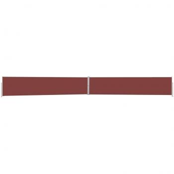 Toldo lateral retráctil para patio 170x1200 cm en colores Negro, Crema, Antracita y Marrón