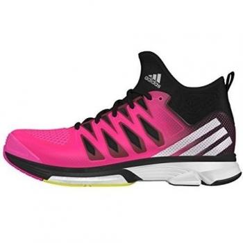 adidas Volley Response Boost 2 Mid W, Zapatillas de Voleibol para Mujer, Rosa