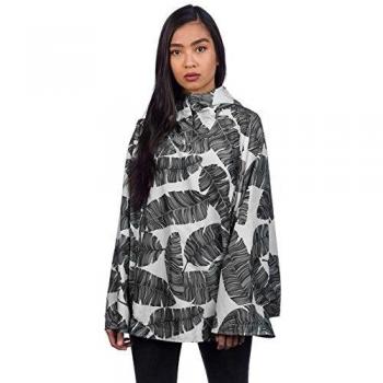 Herschel Herschel Women's Voyage Poncho Silver Birch Palm - XS