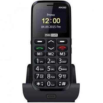 MOVIL MAXCOM COMFORT MM38D NEGRO 2.2 /1000mAh/BOTON SOS MM3