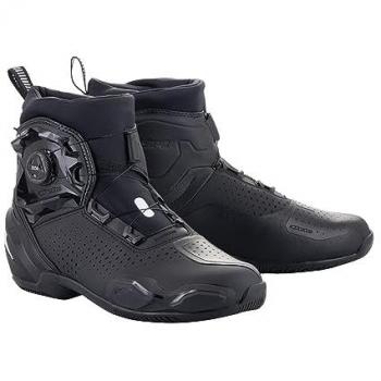 Alpinestars SP-2 Black Motorcycle Shoes Size 45