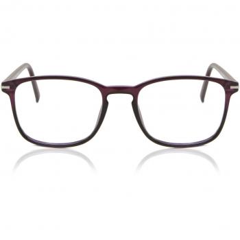 Cuadrado Montuta Completa Plástico Purple Armazones para Hombre - Gafas Recetadas Anti-Azules - SmartBuy Collection