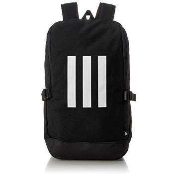Mochila Unisex Adidas Essentials 3 Rayas Respuesta Negra/Blanca