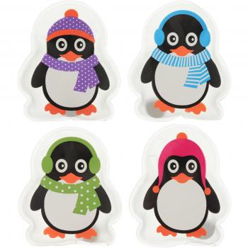 MIK funshopping - Set de 4 calentadores de manos, diseño de pingüinos