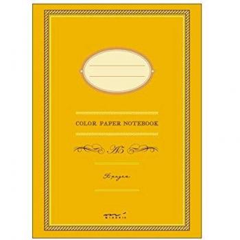 Midori - Cuaderno macaron a5 amarillo