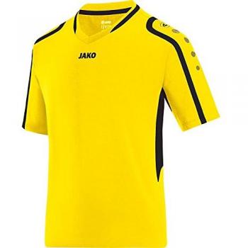 Jako Camiseta De Voleibol bloque, hombre, Volleyball Trikot Block, limón y negro, xx-large