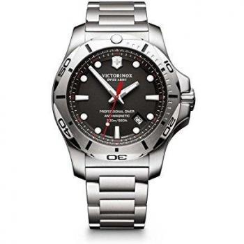 Victorinox inox reloj para Hombre Analógico de Cuarzo con brazalete de Acero inoxidable V241781