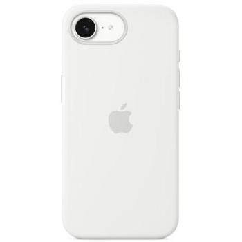 Funda de Silicona Apple para iPhone 16e - Blanca