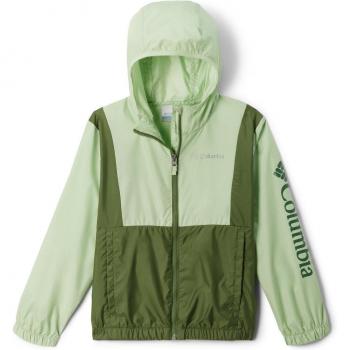 Chaqueta cortavientos de niños Columbia Lily Basin™ Verde