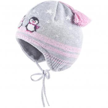 maximo Mütze Pinguine, Bindeband Quaste, Sombrero para Bebés, Mehrfarbig