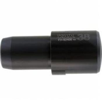Destornillador Sello Horquilla Negro VAR 38 mm para colocación de retenes, Unisex, Multicolor, Talla Única