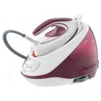 Estación de Plancha a Vapor Tefal SV9201 Express Protect Blanca y Burdeos