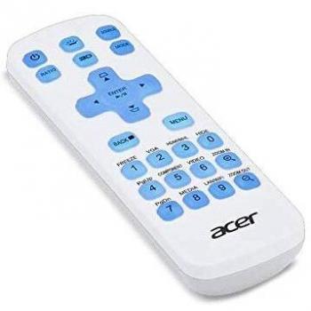 Mando a Distancia Universal Acer MC.JQ011.005 - Inalámbrico IR, 25 Botones, Blanco/Azul