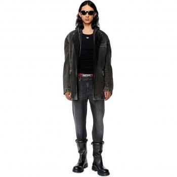 Diesel Straight Jeans Black Male Size W32