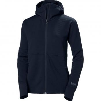 Helly Hansen Women's Evolved Air Hooded Midlayer Sweatshirt Navy Medium