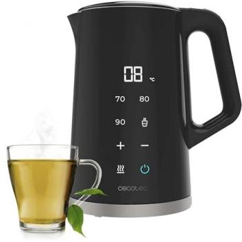 Hervidor de Agua Cecotec Thermosense 800 Neo 1,7L 2200W con Pantalla Digital, Función Keep Warm, Acero Inoxidable y Ajuste de Temperatura entre 40-100°C